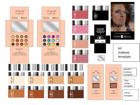 Paper Doll Makeup Printables Gallery Image 1