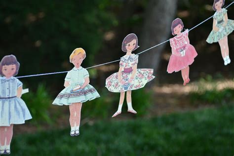 Paper doll parties