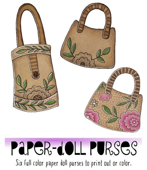 Paper Doll Purses