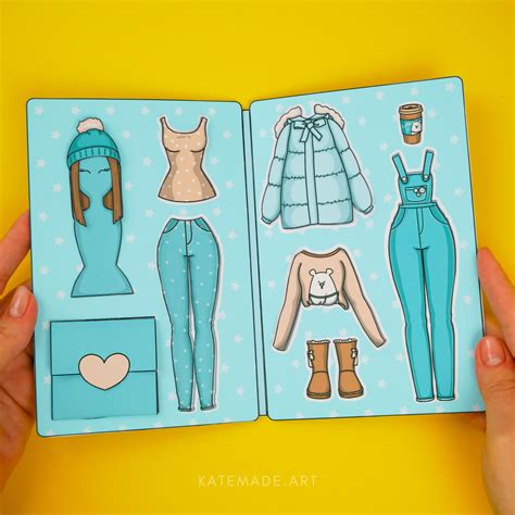 Paper dolls used for learning and education