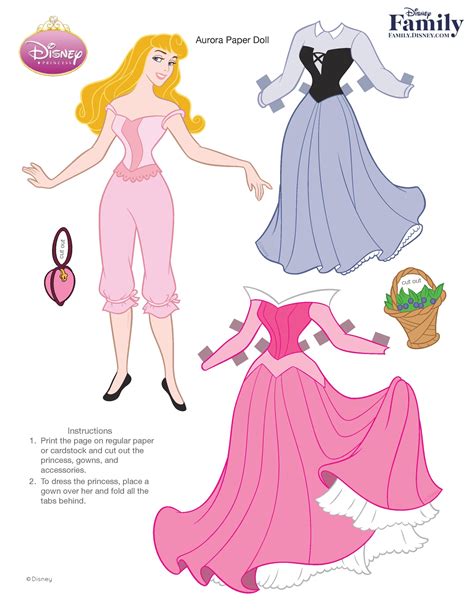 Paper dolls princess printables gallery 6