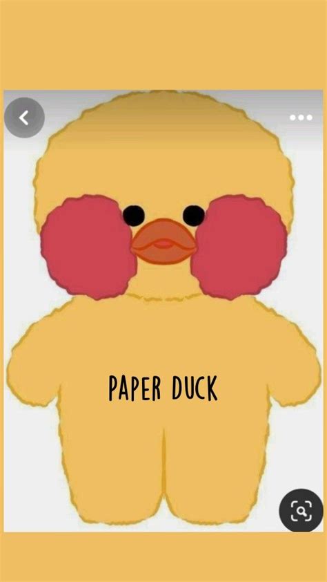 Paper Duck Template Example 1