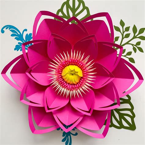 Paper Flower Petal Templates Ideas