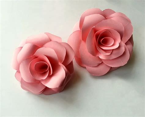 Paper Flower Rose Petals Creation