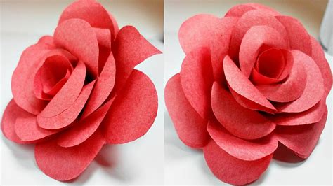 Paper Flower Rose Petals Arrangement