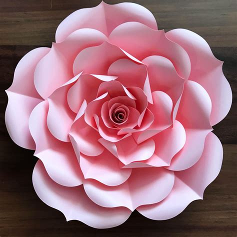 Paper Flower Rose Petals Creation