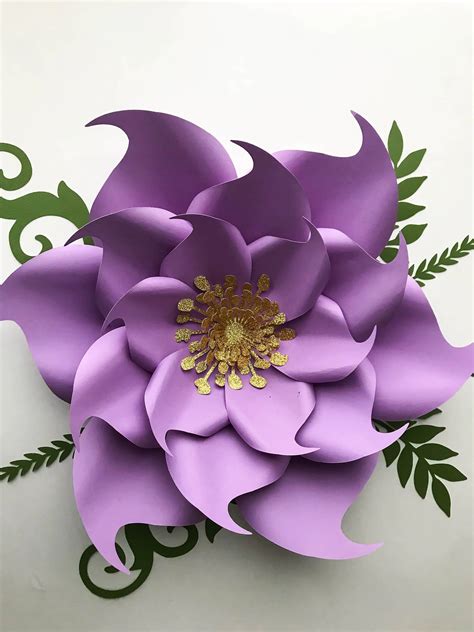 Paper Flower Template Designs