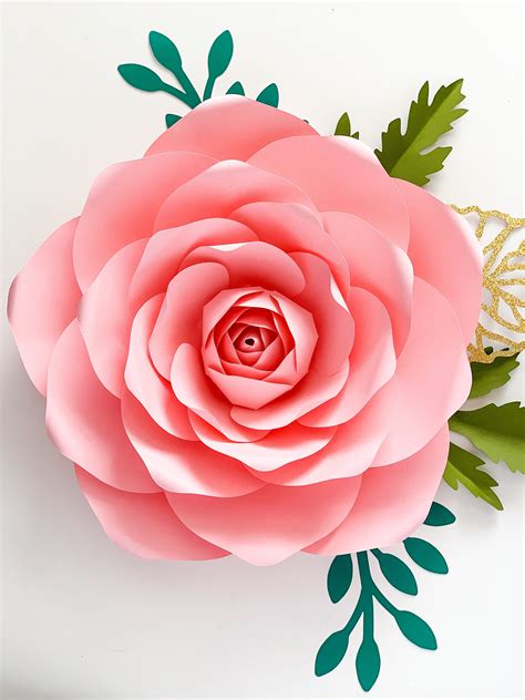 Paper flower templates ideas