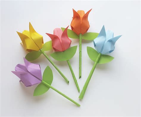 Paper Tulips