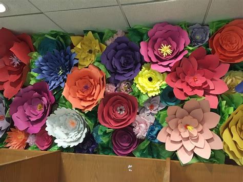 Paper Flowers Display