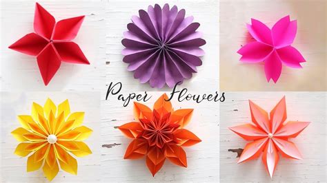 Paper Flowers Materials