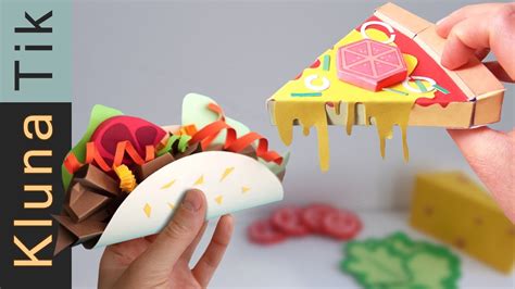 Paper Food Ideas