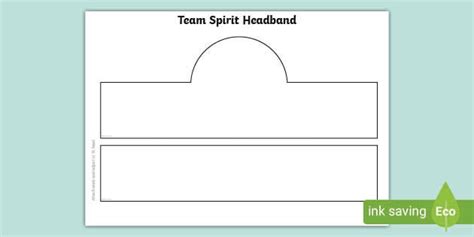 Variety of Paper Headband Templates