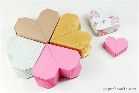 Paper Heart Box Craft