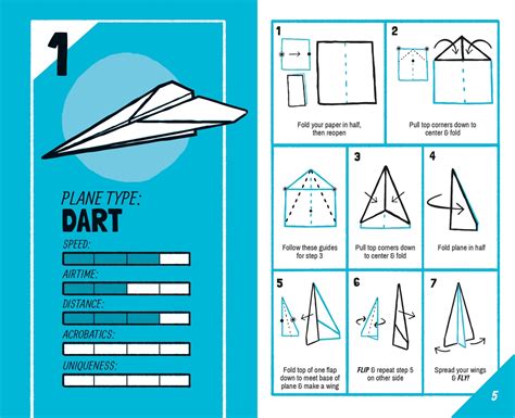 A collection of books and guides on how to make long distance paper planes