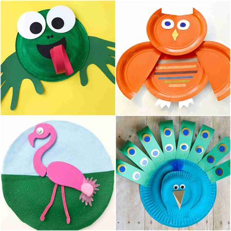 Paper plate crafts