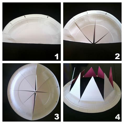 Paper Plate Crown Template