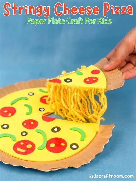 Paper Plate Pizza Craft