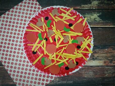 Paper Plate Pizza