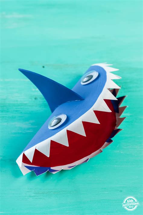 Paper Plate Shark Craft Ideas