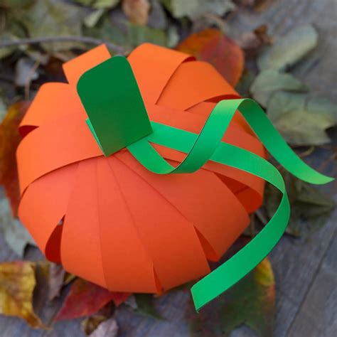 Paper Pumpkin Crafts