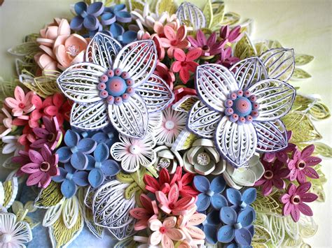 Paper Quilling Flowers