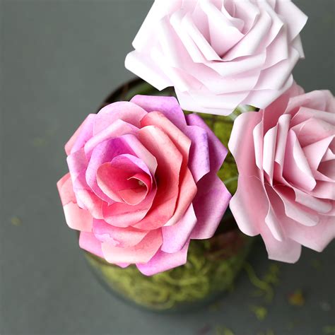 Paper Rose Decorations