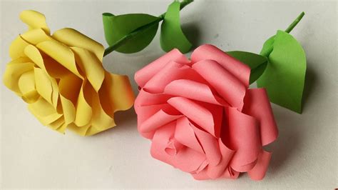 Paper Rose Materials