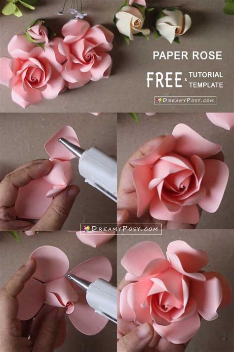 Paper Rose Tutorial 3