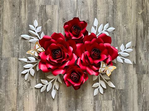 Paper Roses Decorating