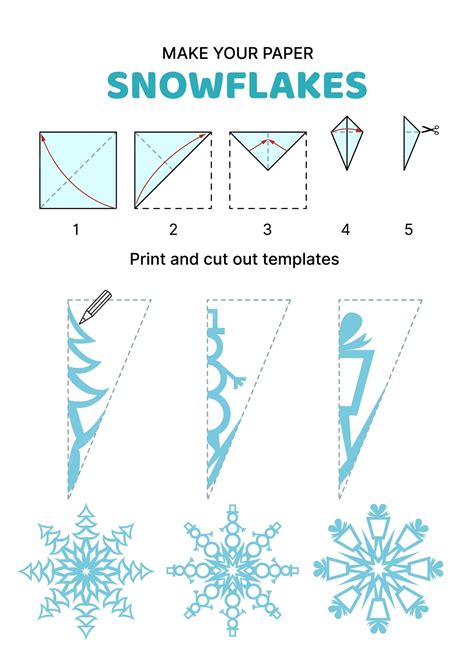 Paper Snowflake Templates