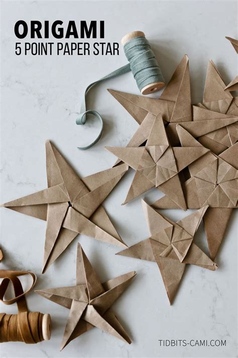 3D Paper Star Tutorial