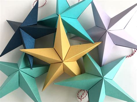 Creative 3D Paper Star Ideas