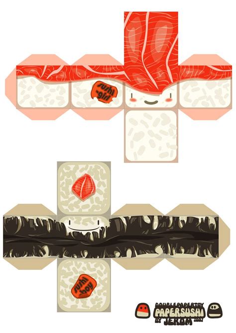 Paper Sushi Template