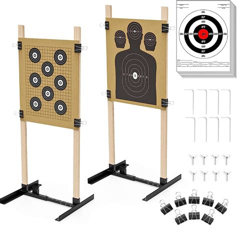 Paper Target Stand for Shooting Practice