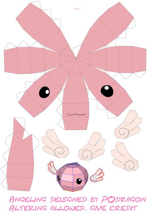 Papercraft templates for kids to print