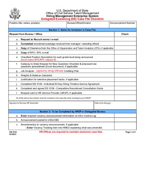 Paralegal Case Management Checklist Template