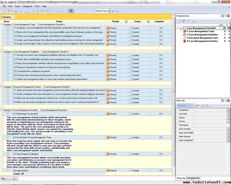 Paralegal Case Management Template