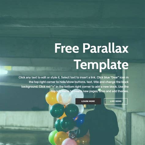 Parallax Template