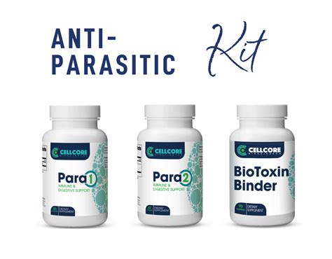 Parasite removal anti-parasitic medication