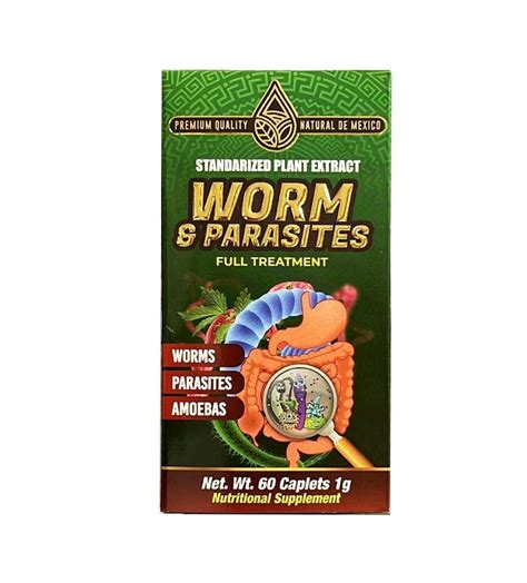 Parasite removal supplements