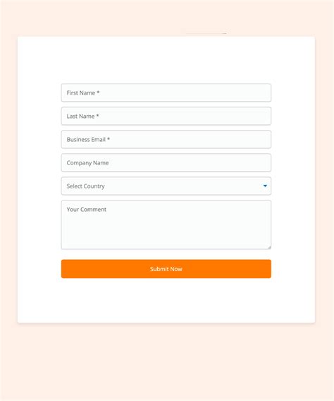 Pardot form design