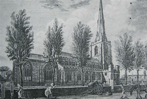 Parish church in 18th century England