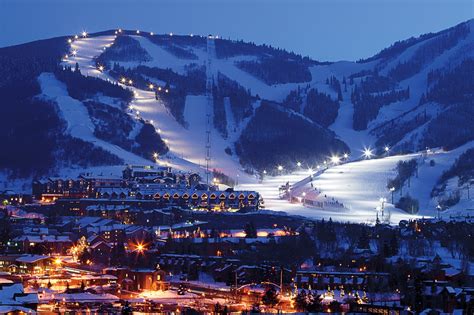 Park City Ski Resort Night