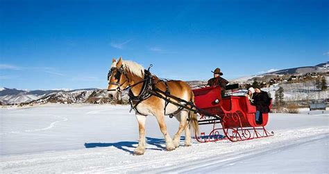 Park City Sleigh Ride Winter