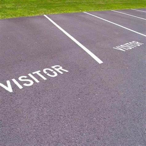 Parking Lot Striping Template Examples