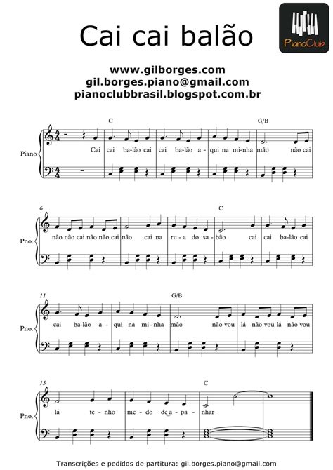 Partitura musical para pop