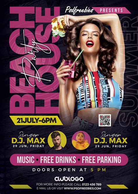 Summer Party Flyer Template