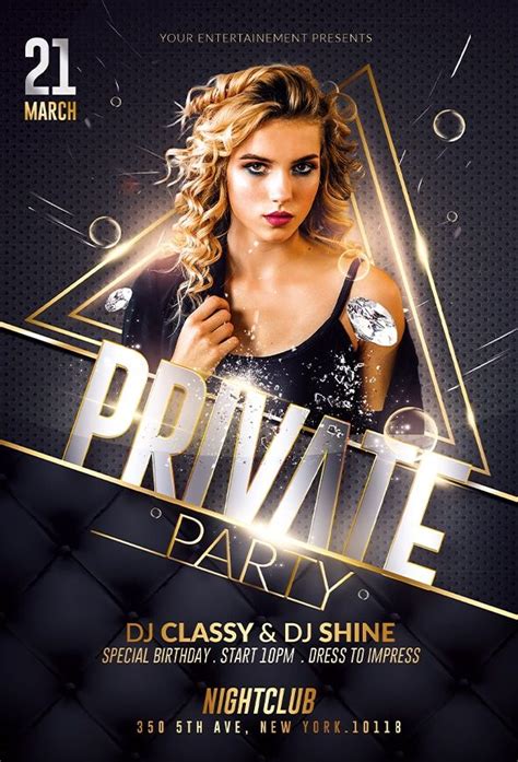 Casual Party Flyer Template