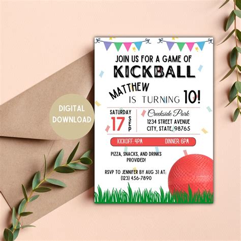 Whimsical Party Invitation Template